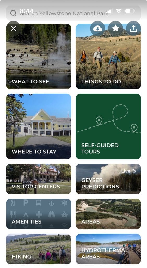 NPS App is a helpful travel app to find out the amenities of a particular national park as well as where to stay and what to do.