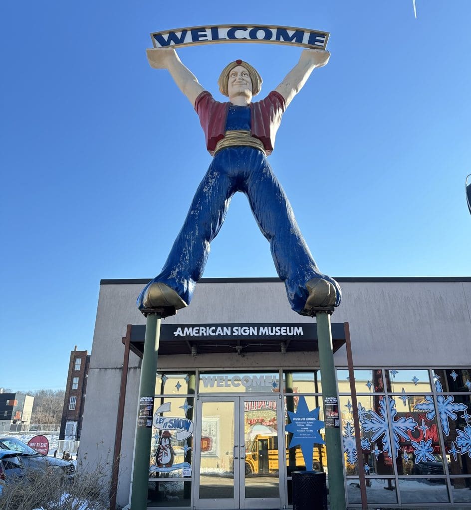 Entrance to American Sign Museum