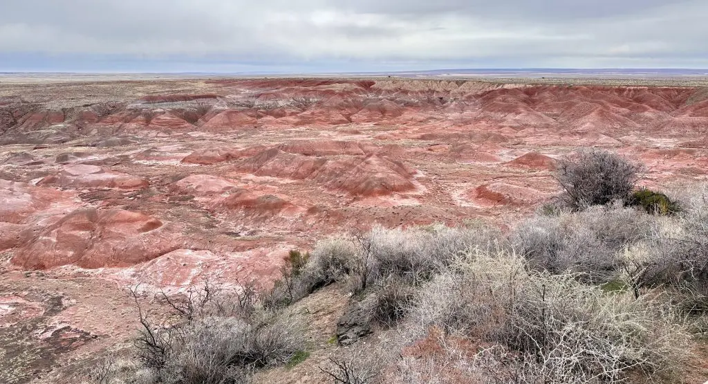 Painted Desert in Petrified Forest National Park.