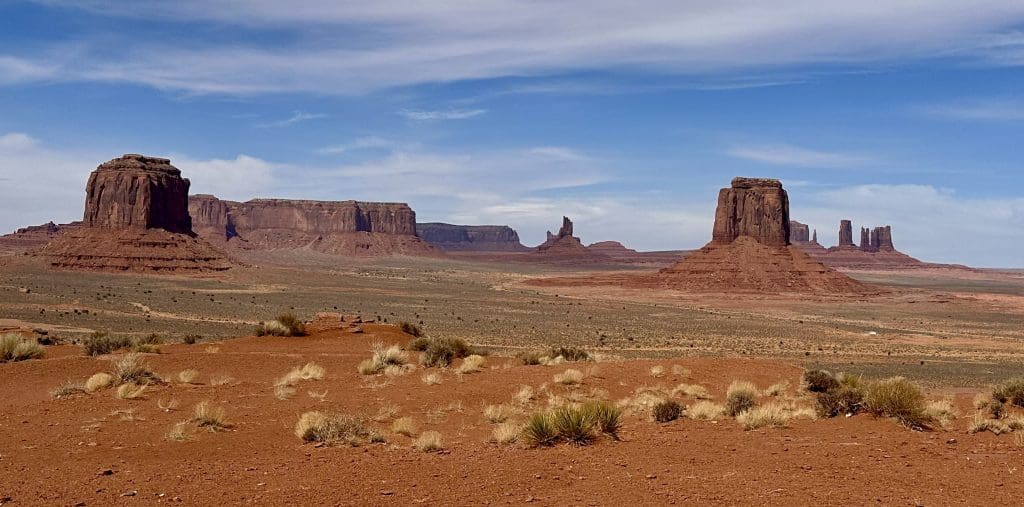 Artist's Point, A.K.A Navajo Code Talkers Point, in Monument Valley.