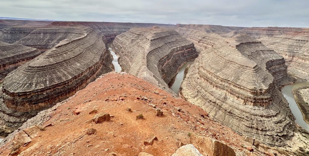 The Great Goosenecks of the San Juan River, at Goosenecks State Reserve