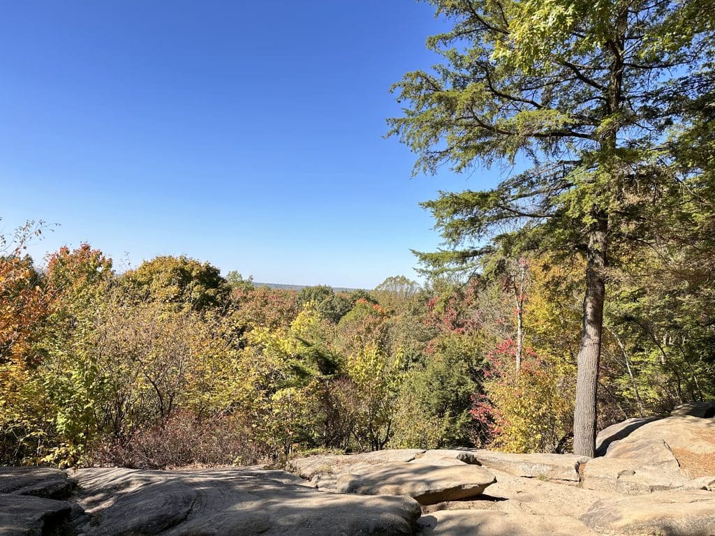Ledges Overlook in Cuyahoga Valley NP