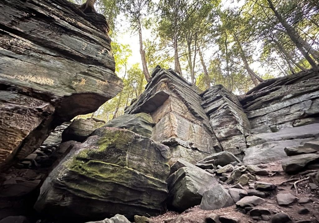 ledges2 The Ritchie Ledges is full of stunning rock formations, cliffs, and crevices